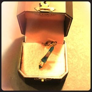 Juicy Couture Blue High Heel Charm